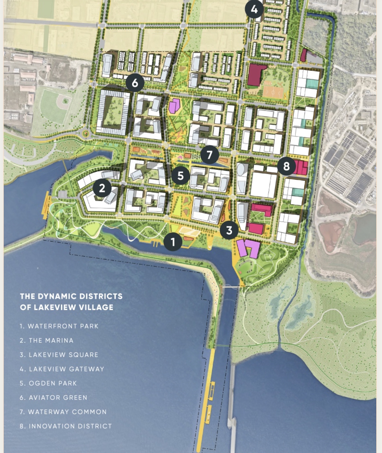 Lakeview Village master plan